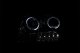 Jeep Grand Cherokee 1999-2004 Black Projector Headlights Halo LED