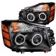 Nissan Titan 2004-2007 Black Projector Headlights CCFL Halo LED