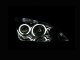 Ford Focus ZX4 Sedan 2005-2007 Clear Projector Headlights CCFL Halo LED