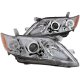 Toyota Camry 2007-2009 Clear Projector Headlights CCFL Halo