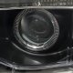 BMW E46 Projector Headlights 2002-2005 3 Series Sedan Dual Halo Black