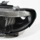 BMW E46 Projector Headlights 2002-2005 3 Series Sedan Dual Halo Black