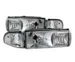 Chevy Caprice 1991-1996 Clear Euro Headlights and Corner Lights