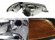 Honda Civic Sedan 1992-1995 Black Euro Headlights