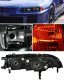 Honda Prelude 1992-1996 JDM Black Euro Headlights