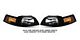 Ford Mustang 1999-2004 Black Euro Headlights