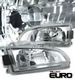 Honda Civic 1992-1995 Clear Euro Headlights