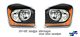Dodge Durango 2004-2005 Depo Black Euro Headlights
