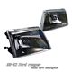 Ford Ranger 1998-2000 Black Euro Headlights