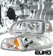 Honda Civic 1992-1995 Clear Euro Headlights and Corner Lights Set