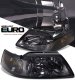 Ford Mustang 1999-2004 Smoked Crystal Headlights