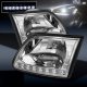 Ford F150 1997-2003 Clear Euro Headlights with LED DRL