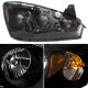 Chevy Malibu 2004-2007 Black Euro Headlights