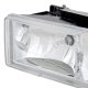 Chevy Blazer Full Size 1992-1994 Clear Euro Headlights