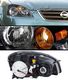 Nissan Altima 2002-2004 Black Euro Headlights