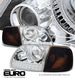 Ford F150 1997-2003 Clear Projector Headlights and Smoked Corner Lights
