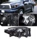 Toyota Sequoia 2008-2017 Black Headlights