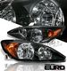Toyota Camry 2002-2004 Black Euro Headlights