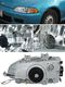 Honda Civic 1992-1995 Clear Euro Headlights