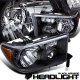 Toyota Sequoia 2008-2017 Black Headlights