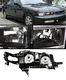 Honda Accord 1994-1997 JDM Black Euro Headlights