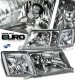 Lexus LS400 1995-1997 Depo Clear Euro Headlights