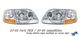 Ford F150 1997-2003 Depo Clear Euro Headlights