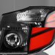 Nissan Titan 2004-2013 Black Headlights