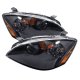 Nissan Altima 2002-2004 Black Euro Headlights