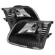 Ford F150 1997-2003 Black Euro Headlights