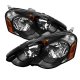Acura RSX 2002-2004 Black Headlights