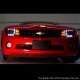 Chevy Camaro 2010-2012 Black Euro Headlights with LED Daytime Running Lights