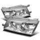 Nissan 200SX 1995-1998 Clear Halo Euro Headlights with LED
