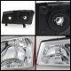 Chevy Silverado 2003-2006 Clear Euro Headlights