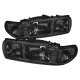 Chevy Impala 1991-1996 Smoked Euro Headlights with LED