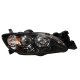 Mazda 3 2004-2008 Black Right Passenger Side Euro Headlights