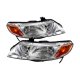 Honda Civic Sedan 2006-2011 Clear Euro Headlights