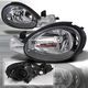 Dodge Neon 2000-2002 Black Euro Headlights