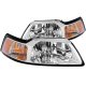 Ford Mustang 1999-2004 Crystal Headlights Chrome