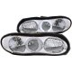 Chevy Camaro 1998-2002 Clear Euro Headlights with Halo