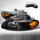Dodge Caravan 1996-2000 Anzo Black Euro Headlights