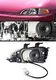 Honda Civic 1992-1995 TYC Black Euro Headlights