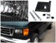 Ford Econoline Van 1992-2007 Black Headlights