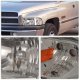 Dodge Ram 2500 1994-2001 Clear Euro Headlights