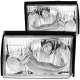 Ford Mustang 1987-1993 Crystal Headlights Chrome