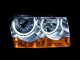 Chrysler 300 2005-2010 CCFL Halo Headlights Chrome