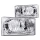 Ford Excursion 2000-2004 Crystal Headlights Chrome