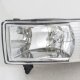 Dodge Ram 2500 1994-2001 Clear Euro Headlights with LED Corner Lights