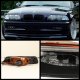 BMW E46 Sedan 3 Series 1999-2001 Black OEM Style Fog Lights