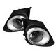 Toyota Corolla 2011-2013 Clear Fog Lights Kit Chrome Trim
